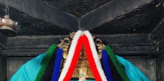 ಮುತ್ತಿನ ಅಲಂಕಾರದಲ್ಲಿ ಕಂಗೊಳಿಸುತ್ತಿರುವ ಚಂಪಕಧಾಮಸ್ವಾಮಿ