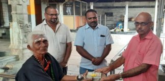 ಭಿಕ್ಷೆ ಬೇಡಿ ಸಂಗ್ರಹಿಸಿದ ಹಣವನ್ನು ದೇಗುಲಕ್ಕೆ ದಾನ ಮಾಡಿದ ತಾಯಿ