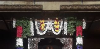 ಶ್ರೀ ರಾಘವೇಂದ್ರ ಸ್ವಾಮಿಗಳ ಮೃತ್ತಿಕಾ ಬೃಂದಾವನಕ್ಕೆ ವಿಶೇಷ ಅಲಂಕಾರ