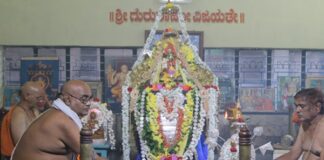 ಸವದತ್ತಿ ಶ್ರೀ ರಾಘವೇಂದ್ರಸ್ವಾಮಿ ಮಠದಲ್ಲಿ ರಾಯರ ಆರಾಧನಾ ಮಹೋತ್ಸವ