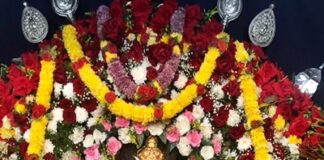 ಶ್ರೀ ಚೌಡೇಶ್ವರಿ ದೇವಿಗೆ ಕುಂಕುಮ ಅಲಂಕಾರ