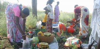 ಭೂ ತಾಯಿಗೆ ಚರಗ ಚೆಲ್ಲುವ ಸೀಗೆ ಹುಣ್ಣಿಮೆ