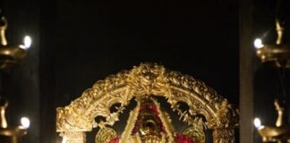 ಕಟೀಲು ಶ್ರೀ ದುರ್ಗಾಪರಮೇಶ್ವರಿ ಅಮ್ಮನವರಿಗೆ ಸಂಧ್ಯಾಕಾಲದ ಅಲಂಕಾರ