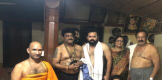 ಶ್ರೀ ವಿದ್ಯಾಪ್ರಸನ್ನ ತೀರ್ಥರನ್ನು ಭೇಟಿ ಮಾಡಿದ ನಟ ಜಗ್ಗೇಶ್