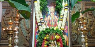 ನಂಜನಗೂಡು ಶ್ರೀ ರಾಘವೇಂದ್ರ ಸ್ವಾಮಿಗಳವರ ಮಠದಲ್ಲಿ ಶ್ರೀ ಸತ್ಯನಾರಾಯಣ ಪೂಜೆ