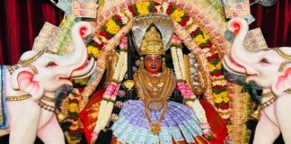 ಶ್ರೀ ಚೌಡೇಶ್ವರಿ ಅಮ್ಮನವರಿಗೆ ಧನಲಕ್ಷ್ಮಿ ಅಲಂಕಾರ